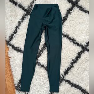Alo Airlift High Waist Legging - Midnight Green